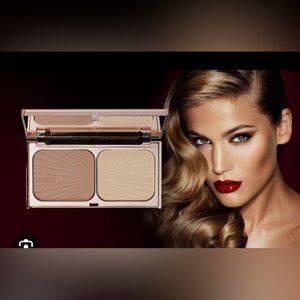 Charlotte Tilbury FILMSTAR BRONZE & GLOW contour highlight duo compact powder